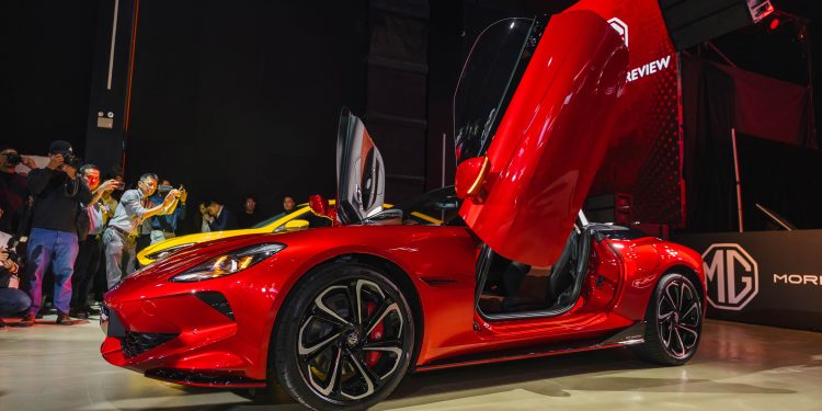 MG Cyberster roadster open for booking, tentative price at RM350K