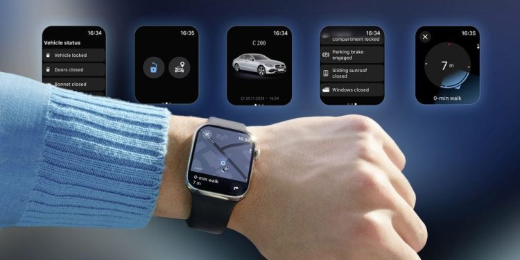 Mercedes-Benz adds Apple Watch controls for cars