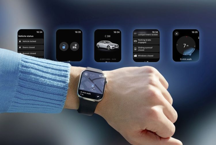 Beliebte Funktionen der Mercedes-Benz App jetzt auch auf der Apple Watch 

Popular Mercedes-Benz App features now on the Apple Watch