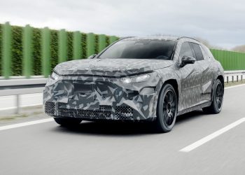 Mercedes-AMG electric SUV prototypes begin cold-weather testing