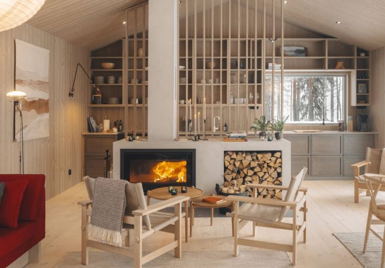 Volvo Cross Country winter cabin, Swedish Lapland