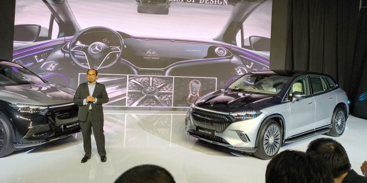 Mercedes-Maybach steps it up with EQS 680 SUV
