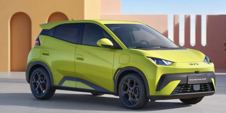 BYD launches Dolphin Surf in Europe with 507km city range