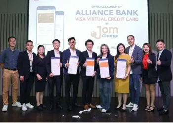 JomCharge and Alliance Bank introduce Malaysia’s first EV charging virtual credit card
