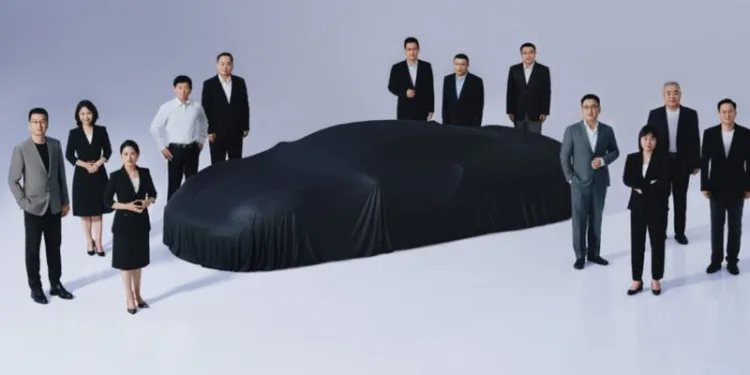 Teaser image of GWM’s first supercar released