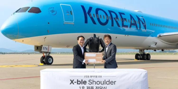 Korean Air gets a lift from Hyundai and Kia’s X-ble shoulder tech