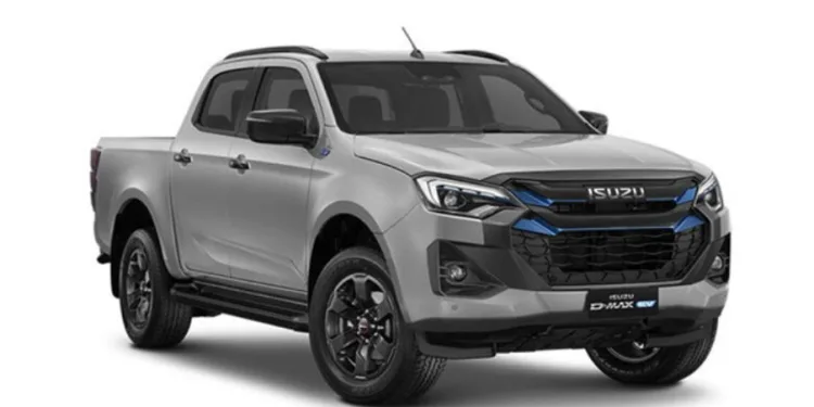 Tri-partner eAxle drives Isuzu’s first BEV pickup