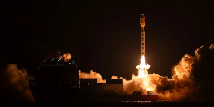 Geely marks first sea launch of satellites as constellation grows to 41