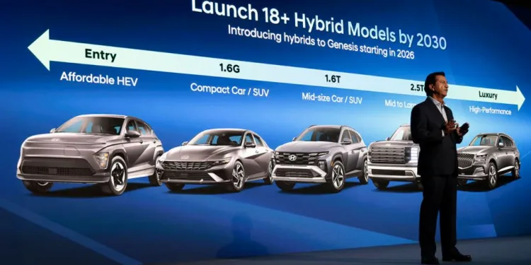 Hyundai supercharges EV push, expands hybrids