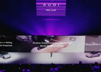 Audi E5 Sportback launches with electrochromic roof on upper trims