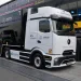 Mercedes F1 e-truck makes history