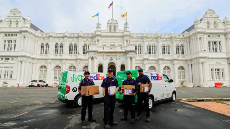 FedEx Malaysia and Maxus e-vans