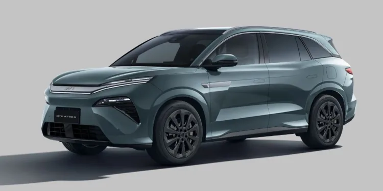 BYD Tang L goes global as high-performance Atto 8