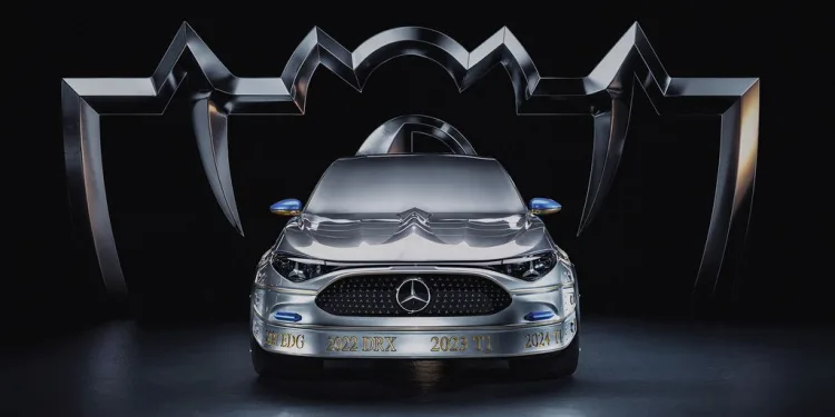 Mercedes-Benz turns CLA into a League of Legends trophy on wheels
