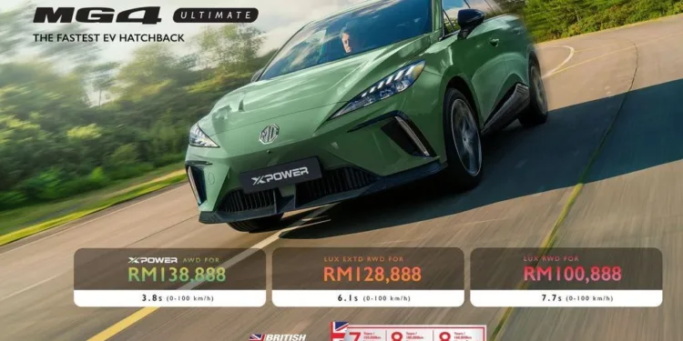 MG cuts MG4 EV prices; new deals for MGS5 EV, HS and MG5