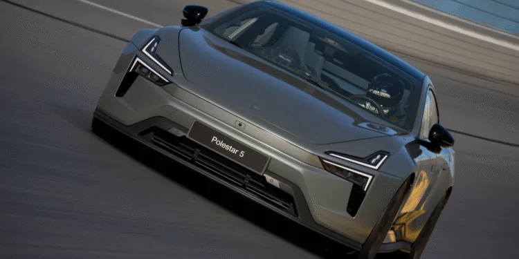 Polestar 5 plugs into Gran Turismo 7 this December