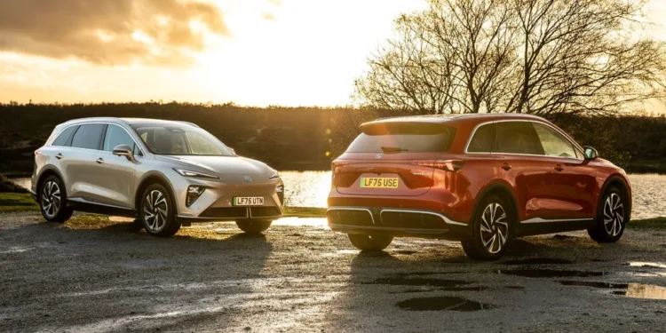 MG MGS6 EV muscles in on Tesla Model Y territory