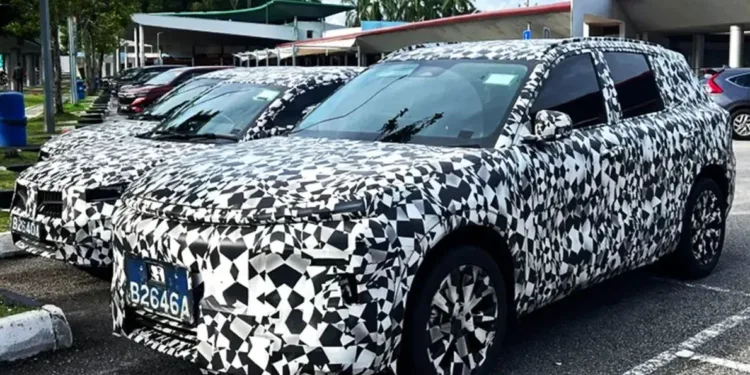 Proton e.MAS 7 PHEV undergoing public trials