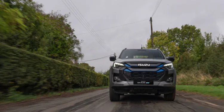 Isuzu D-Max EV to be trialled by UK power distributor