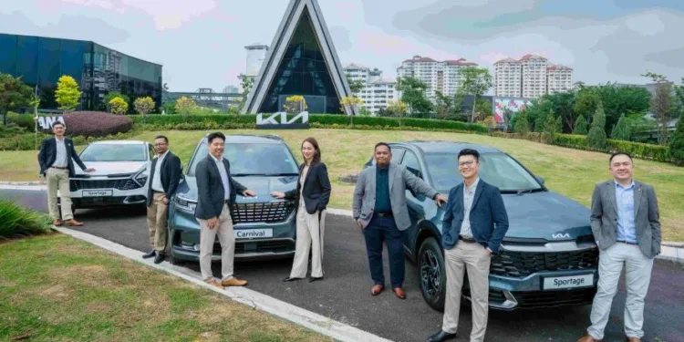 2026 Kia Sales Malaysia management team.