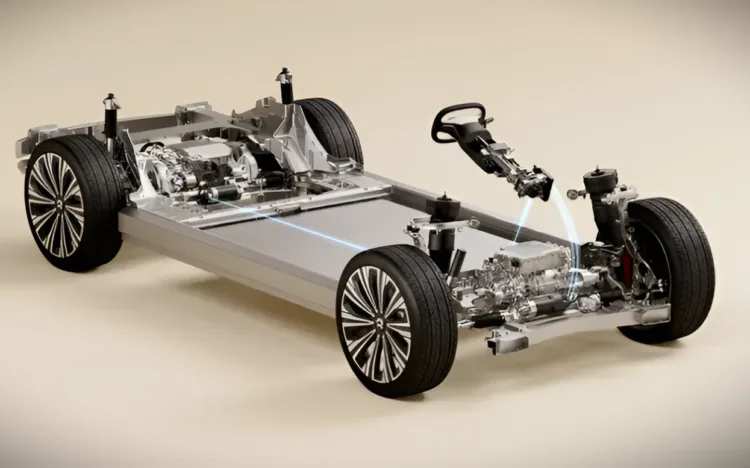 Nio ET9 full steer-by-wire.