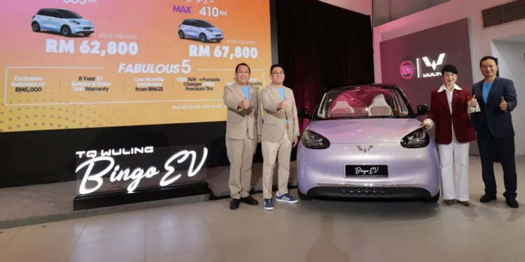 TQ Wuling Bingo EV launches, 2 versions from RM67,800