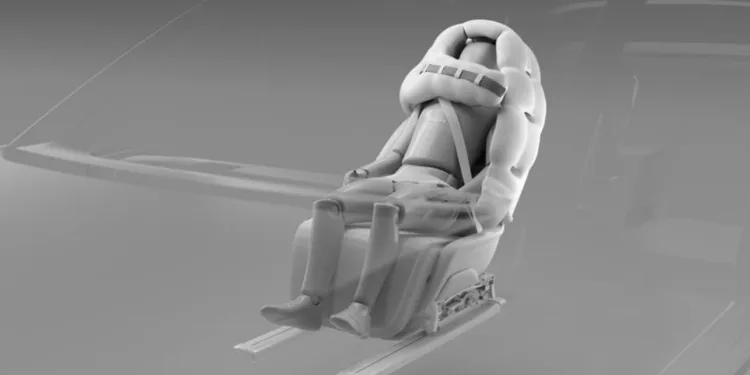 Yangfeng's version of helmet airbag.