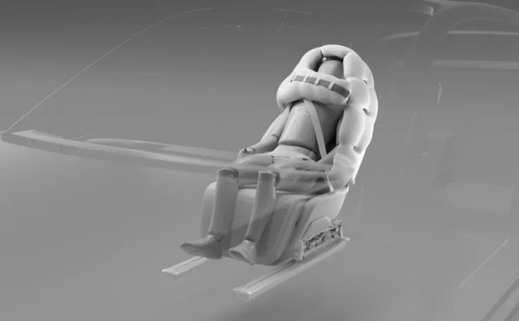 Yangfeng's version of helmet airbag.