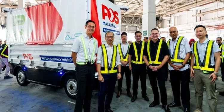Pos Malaysia rolls out Malaysia’s first autonomous logistics vehicle in 5G-backed trial
