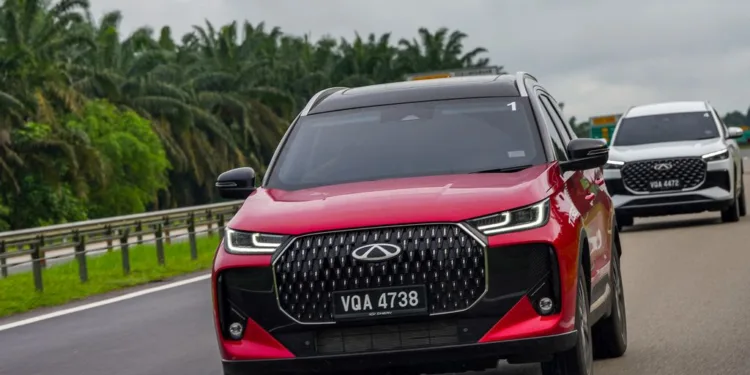 Chery Tiggo 7 PHEV.