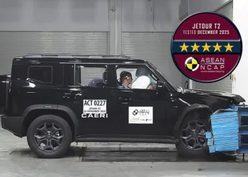 Jetour T2 crash test.