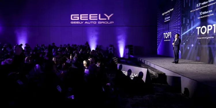 Geely targets 6.5 million annual sales by 2030, with NEVs to make up 75%