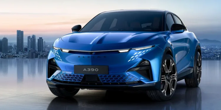 Alpine A390 EV starts at £61,390 ahead of early-2026 UK orders