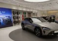 Xiaomi phone and car showroom in Liuzhou_China_2025