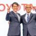 Sato (left) and Kon.