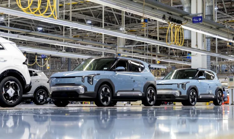 Kia EV2 production in Slovakia in 2026.