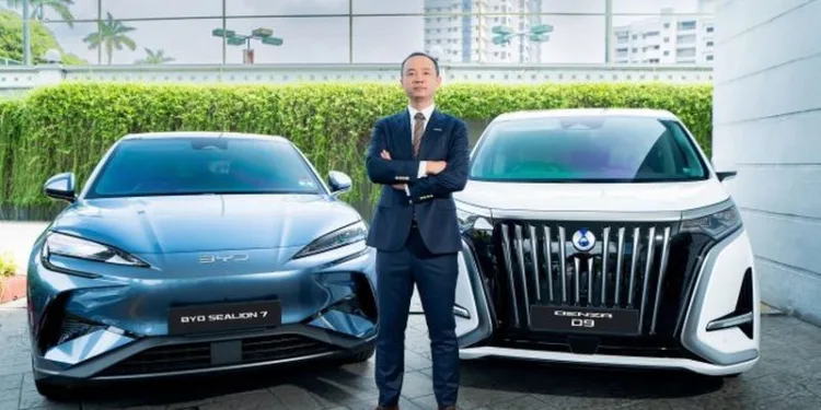 New man leads BYD Malaysia. His name is Jacob Ma