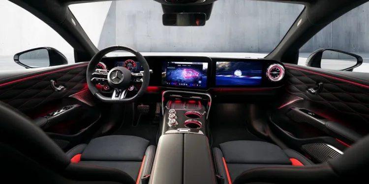 Mercedes-AMG reveals new GT 4-Door interior