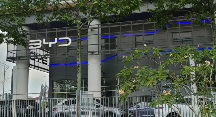 BYD dealership, Malaysia