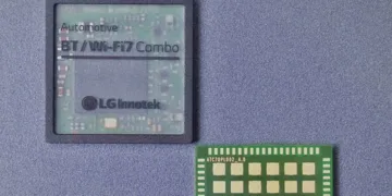 LG Innotek WiFi7 module.