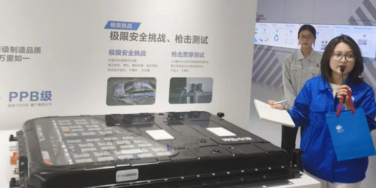 China kicks off national EV battery traceability platform