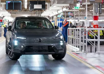 Volvo starts EX60 production in Sweden as deliveries near