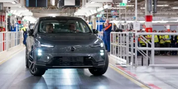 Volvo starts EX60 production in Sweden as deliveries near