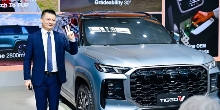 Chery Tiggo V debuts as SUV-MPV-pick-up family car