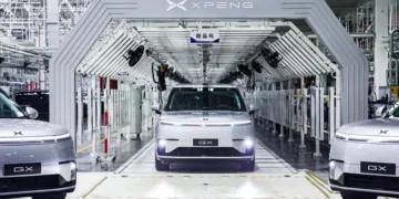 XPeng starts mass production of first robotaxi in Guangzhou