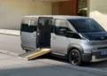 Kia PV5 WAV Side Entry makes Euro debut as wheelchair-friendly electric van