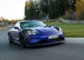 Porsche Taycan Turbo GT Manthey Kit breaks Nürburgring EV executive car record