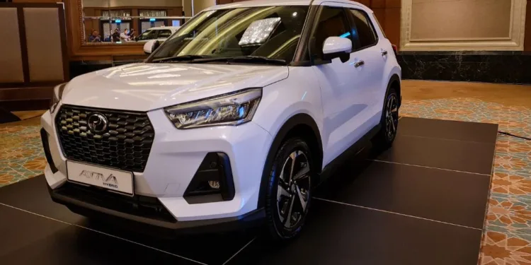 Perodua Ativa Hybrid. - Image Source from StarCarsifu
