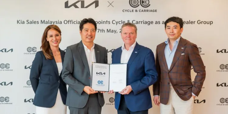 Kia Malaysia names Cycle & Carriage as new dealer partner