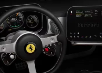 Ferrari Luce dash.